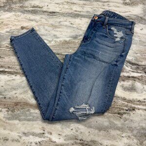 American Eagle Next Level Stretch Distressed Women's Jeans Size 12